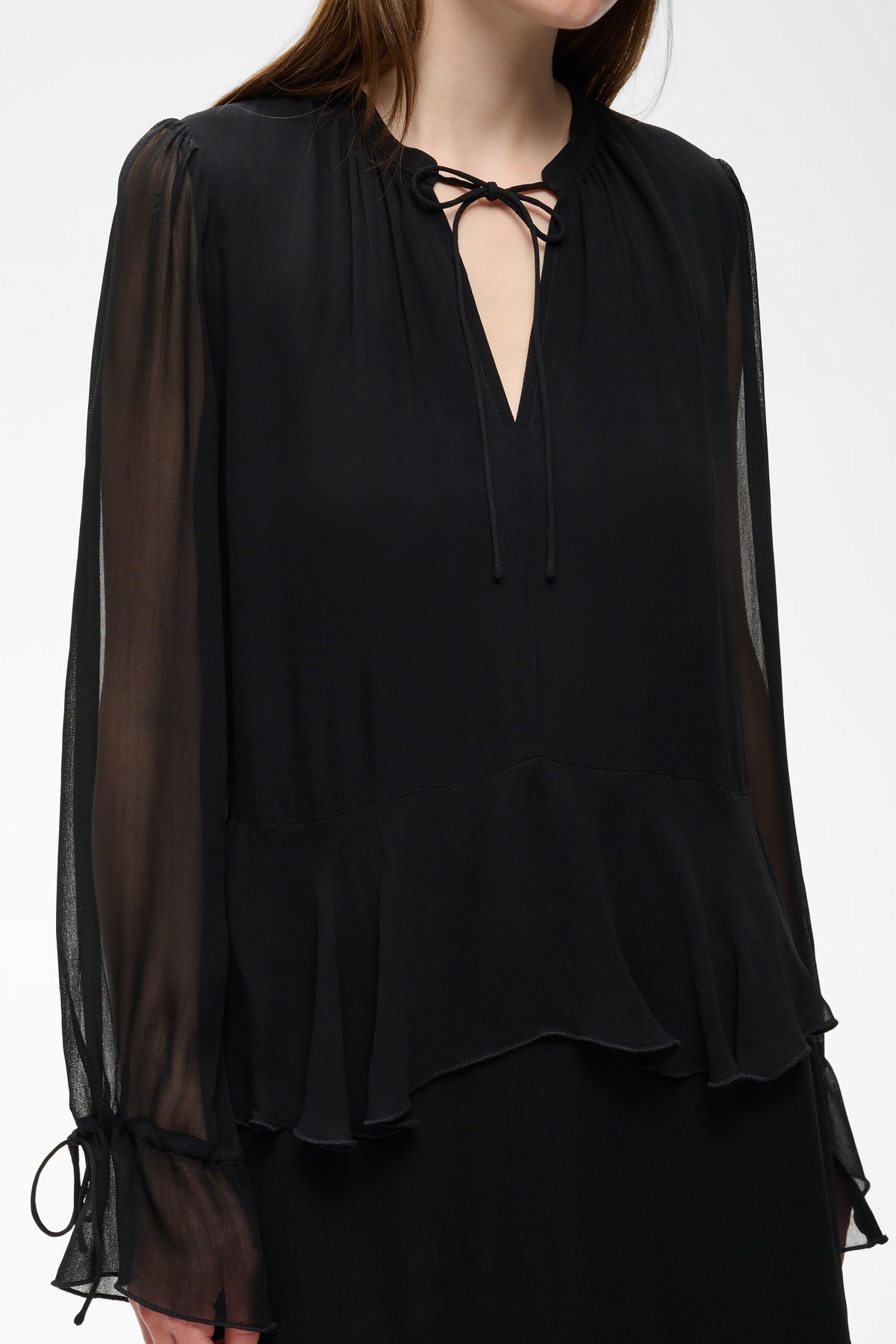 Messie Short Dress by InWear in Black — Lookbook Detail (350)