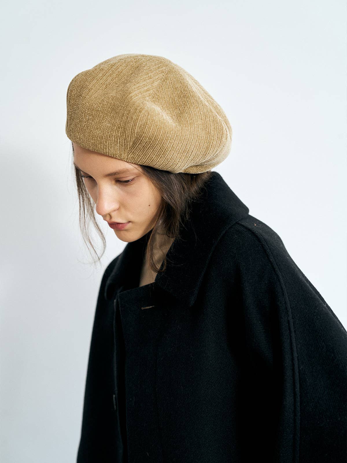 Velvet Beret by Lost Pattern NYC