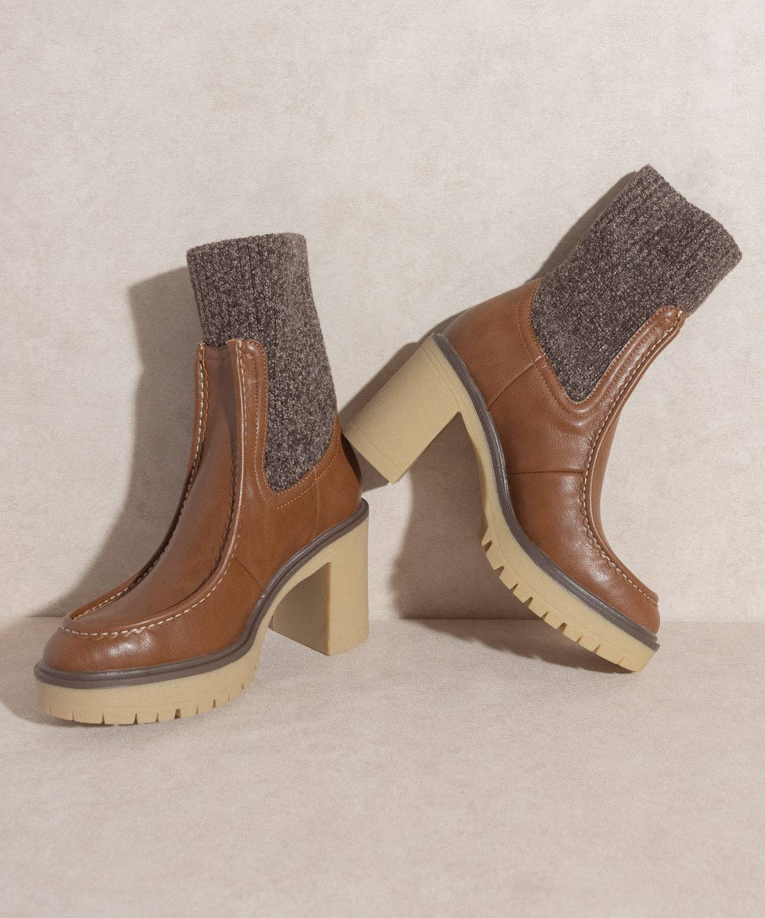 The Melanie Sock Boots by Oasis Society