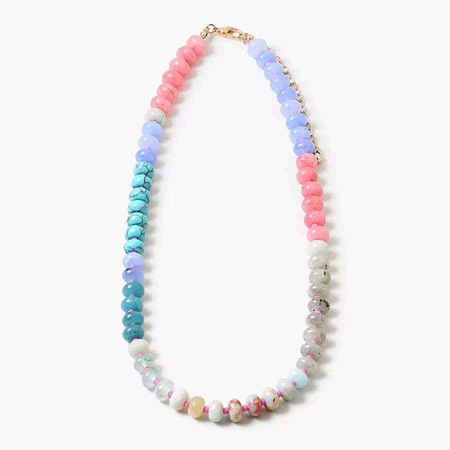 Beaded Necklace by Hoopla Jewelry HoopLa