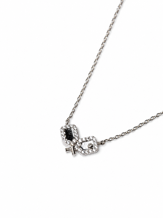 Pickleball Link Necklace Necklace King of Glitz