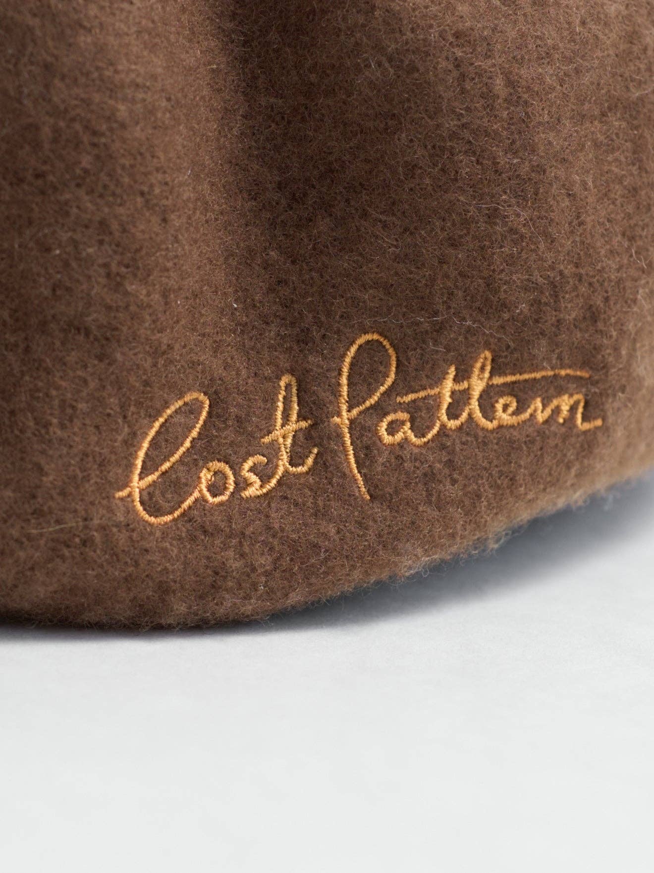 Wool Beret by Lost Pattern NYC - Chestnut Accessories Lost Pattern NYC Chestnut