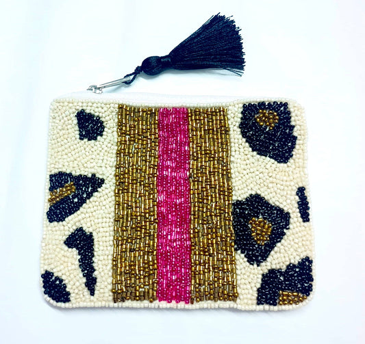 Cheetah Gold Coin Pouch Accessories LUV & Co.