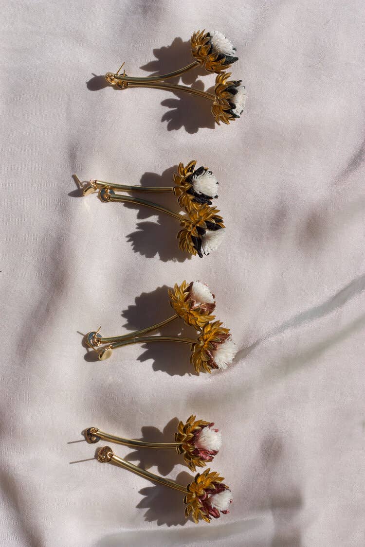 This Ilk - Cynara earrings Accessories This Ilk cream fringe