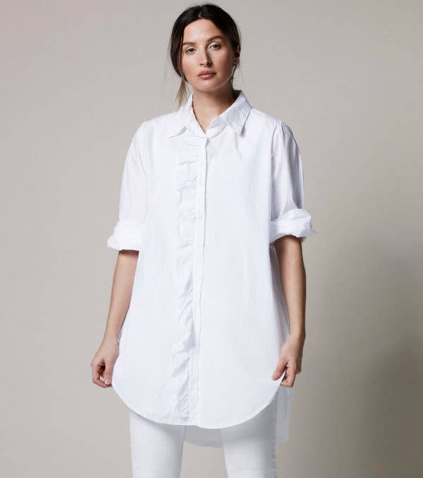 Girlfriend Cotton Shirt by Sixty Days