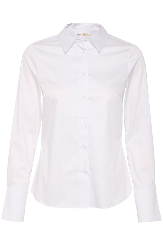 Cally Cotton Blend Shirt by InWear Essentials INWEAR Pure White