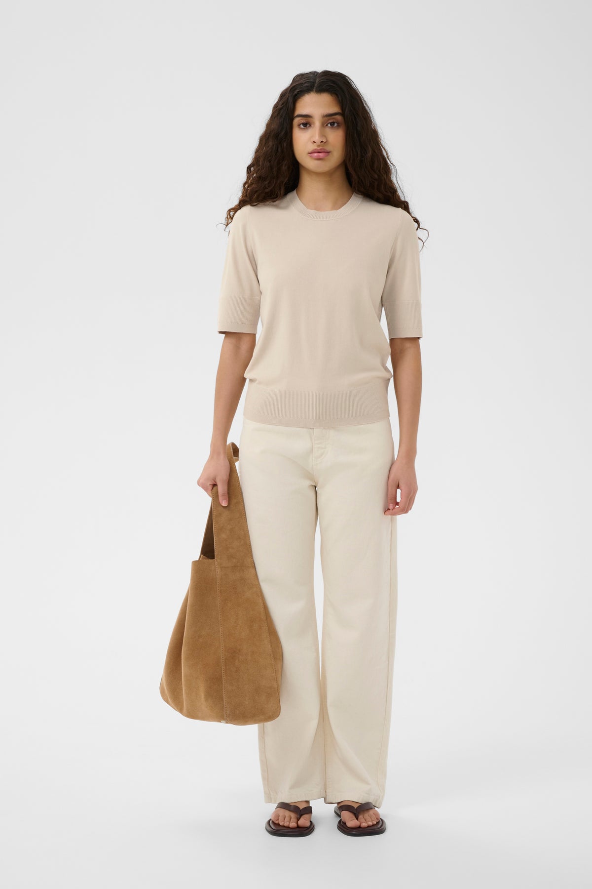 MikoiIW Core Knit T-Shirt by InWear