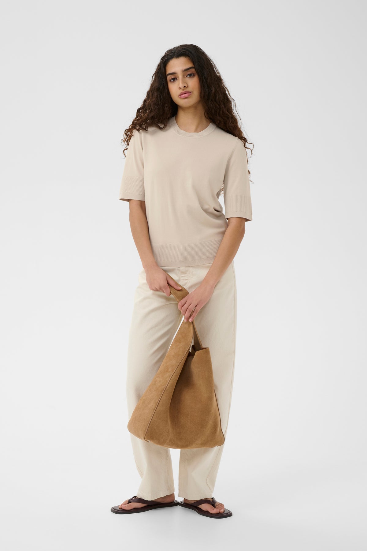 MikoiIW Core Knit T-Shirt by InWear