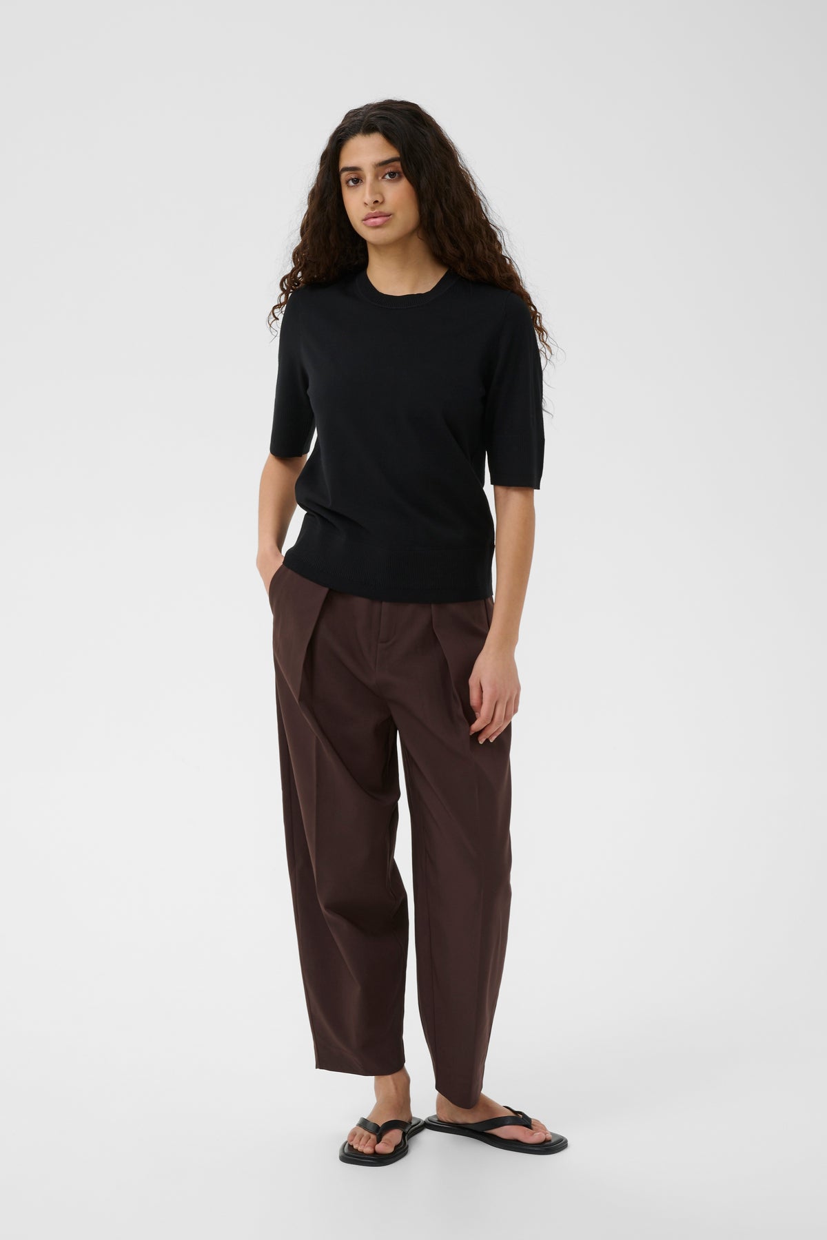 MikoiIW Core Knit T-Shirt by InWear