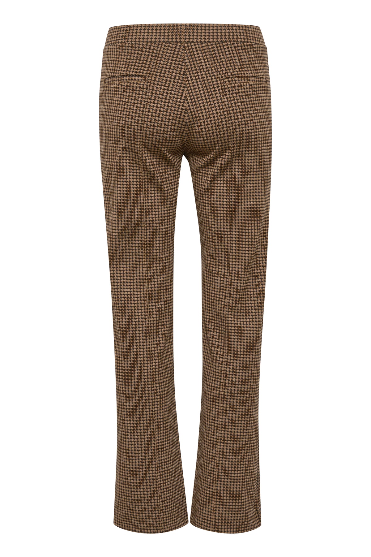 PontasPW Brown Check Stretch Pants by Part Two