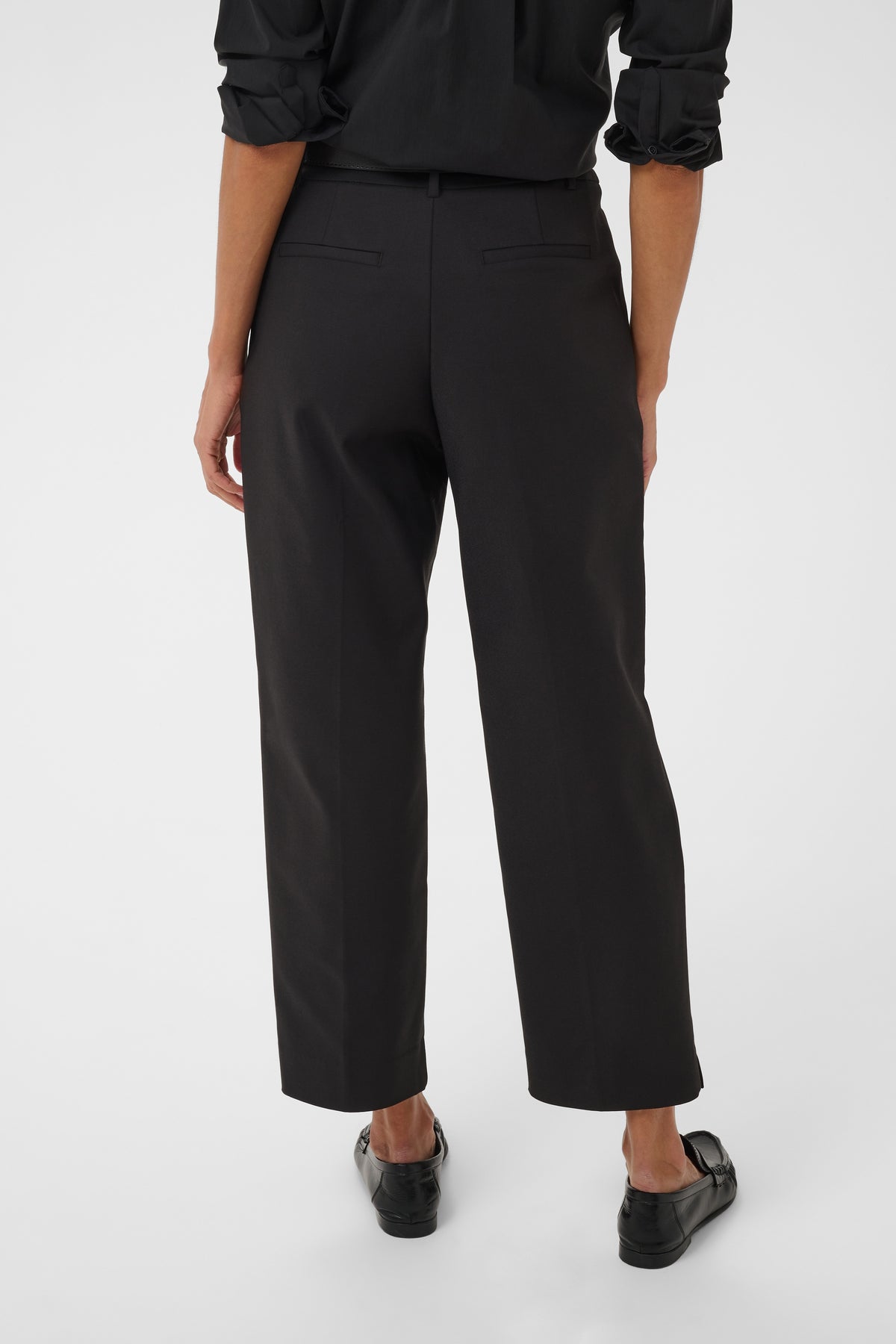 NeyanaPW Cotton Blend Stretch Trousers by Part Two Trousers & Pants PART TWO