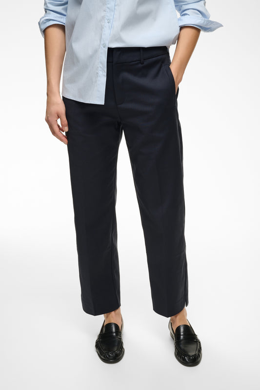 NeyanaPW Cotton Blend Stretch Trousers by Part Two Trousers & Pants PART TWO
