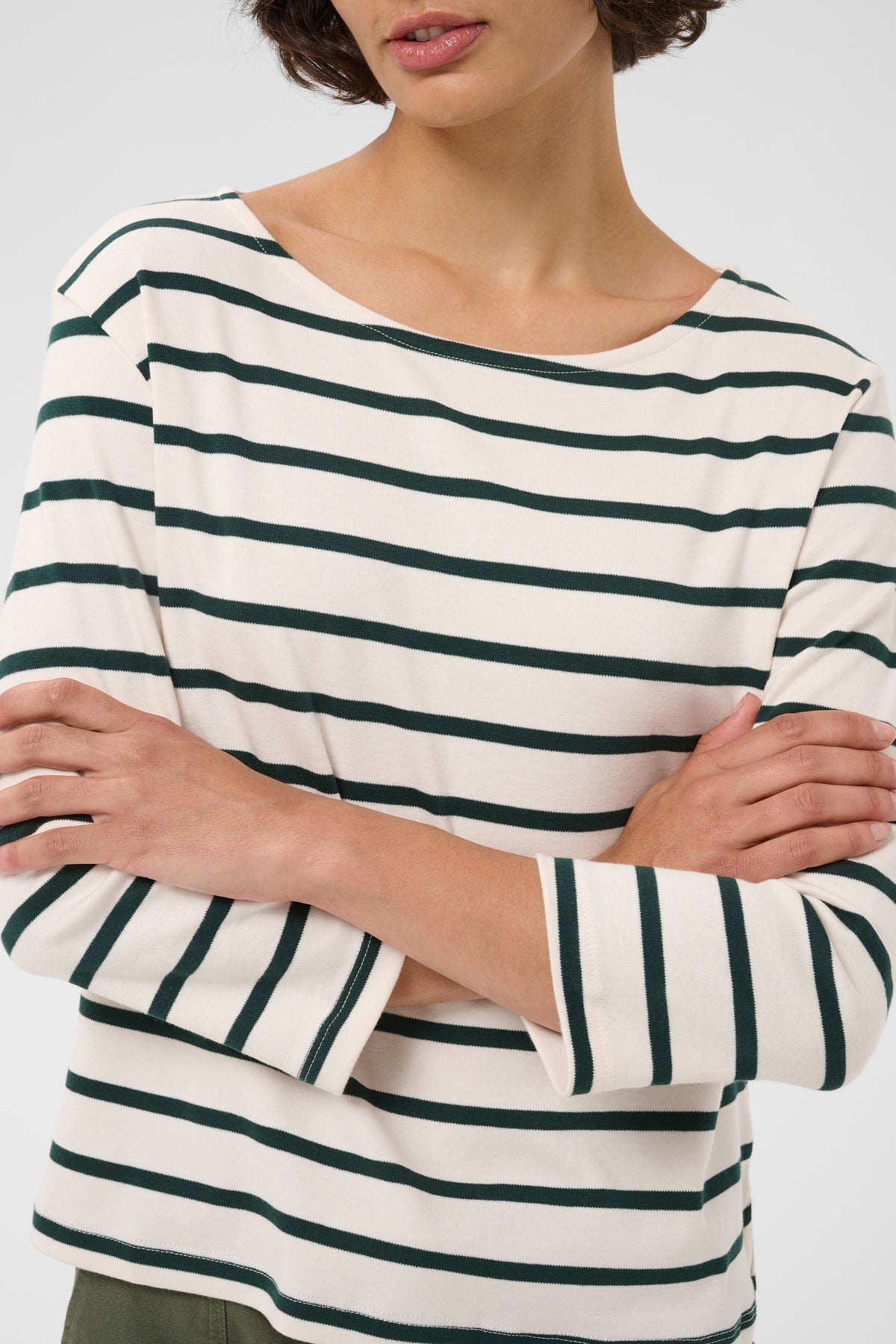 NelaPW Organic Cotton T-Shirt by Part Two Essentials PART TWO Green Gables