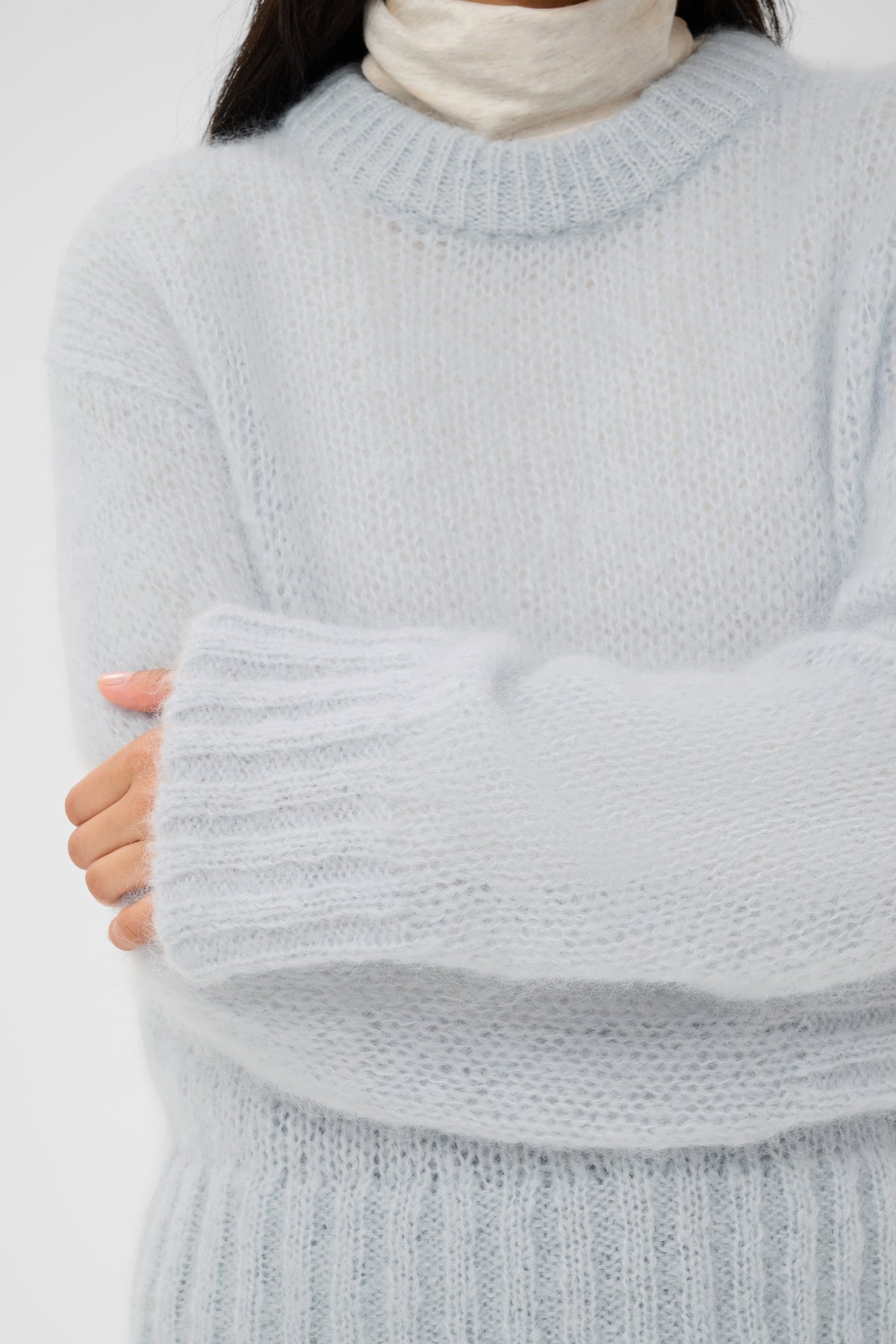 SillePW Mohair Blend Pullover by Part Two Knits & Sweaters PART TWO