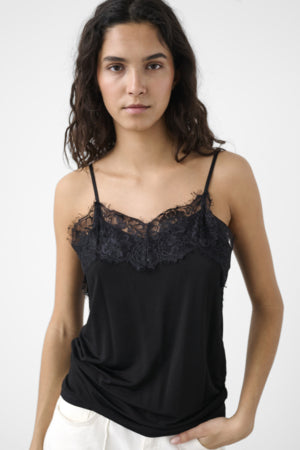 Clara Singlet by Soaked in Luxury Tops Soaked In Luxury Black