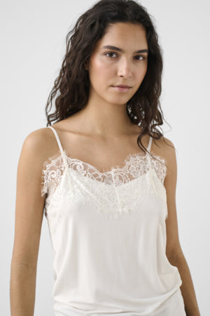 Clara Singlet by Soaked in Luxury Tops Soaked In Luxury Broken White