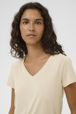 Columbine V-neck T-Shirt by Soaked in Luxury Tee Shirt Soaked In Luxury