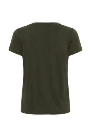 Columbine V-neck T-Shirt by Soaked in Luxury Tee Shirt Soaked In Luxury