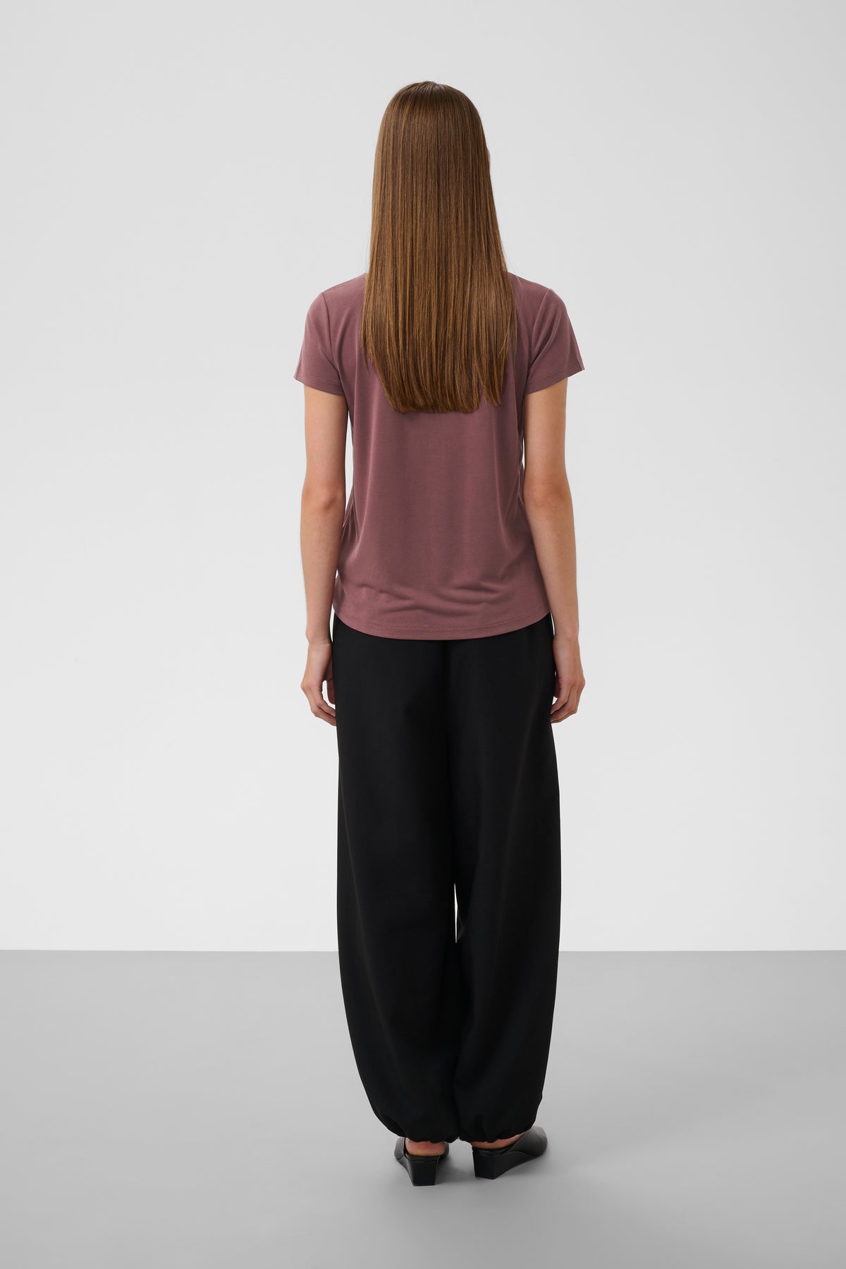 Columbine V-neck T-Shirt by Soaked in Luxury Tops Soaked In Luxury