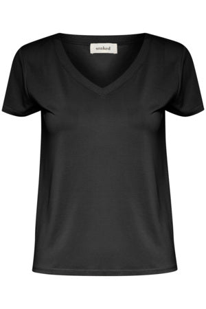 Columbine V-neck T-Shirt by Soaked in Luxury Tee Shirt Soaked In Luxury