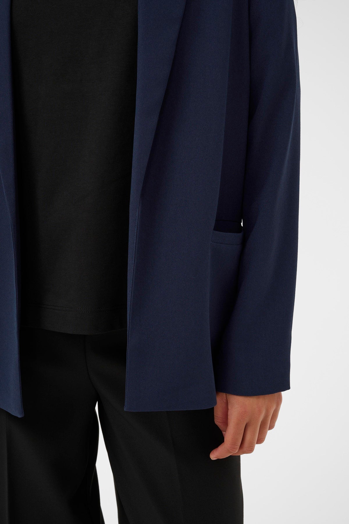 Shirley Blazer in Long Sleeve by Soaked in Luxury Suiting SOAKED IN LUXURY