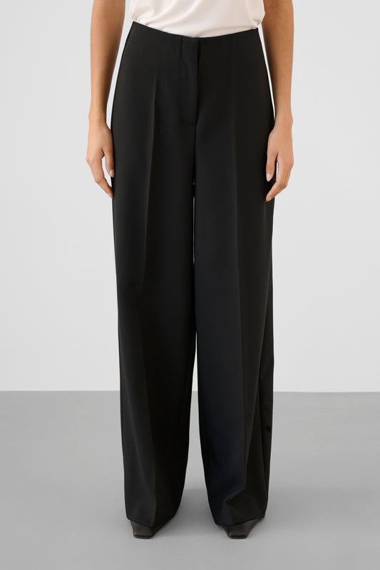 Corinne Wide Leg Long Pants by Soaked in Luxury Suiting SOAKED IN LUXURY