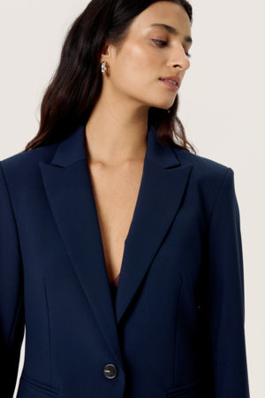 Corinne Blazer by Soaked in Luxury Apparel Soaked In Luxury Night Sky