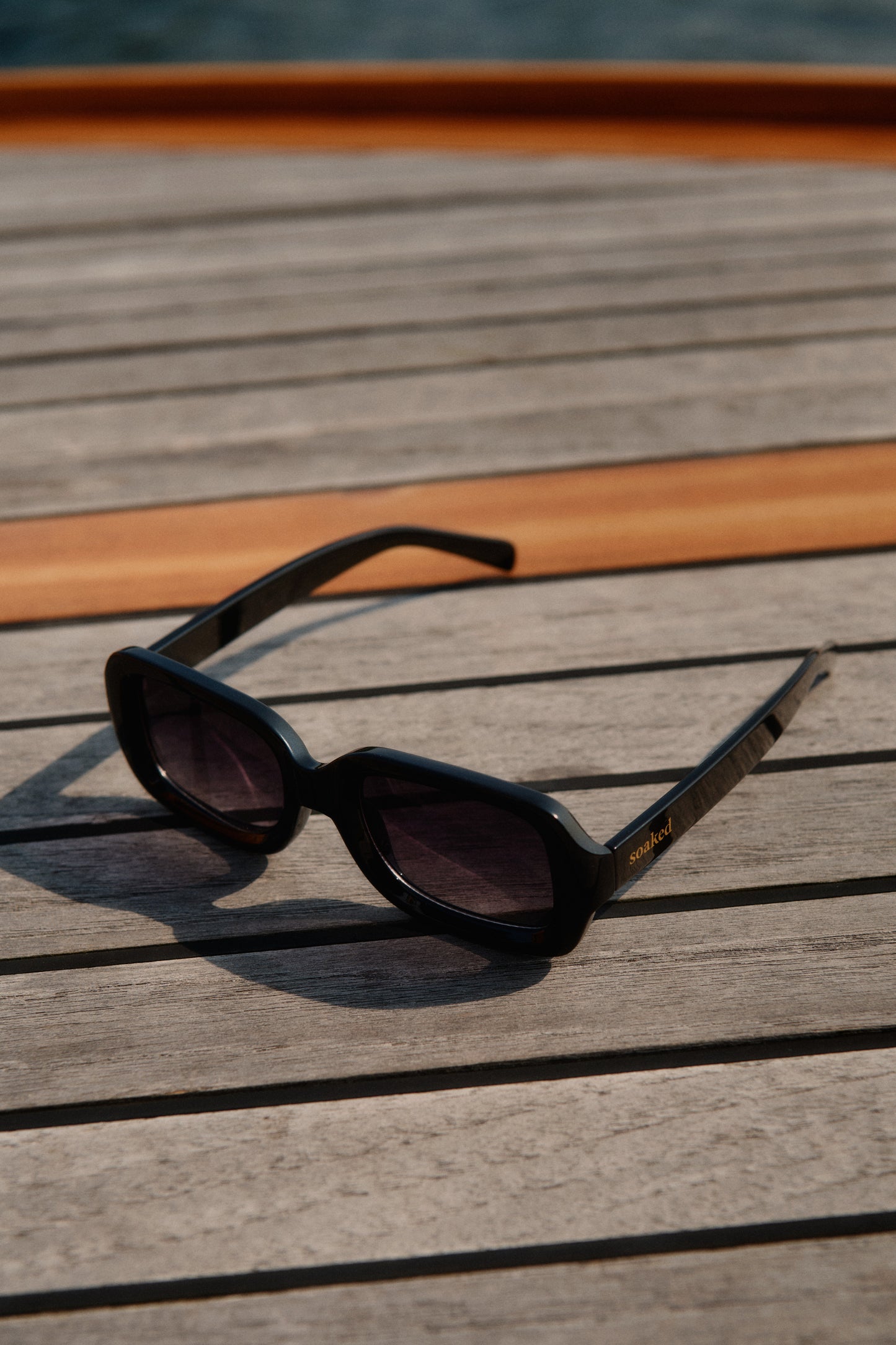 Black Sunglasses by Soaked in Luxury