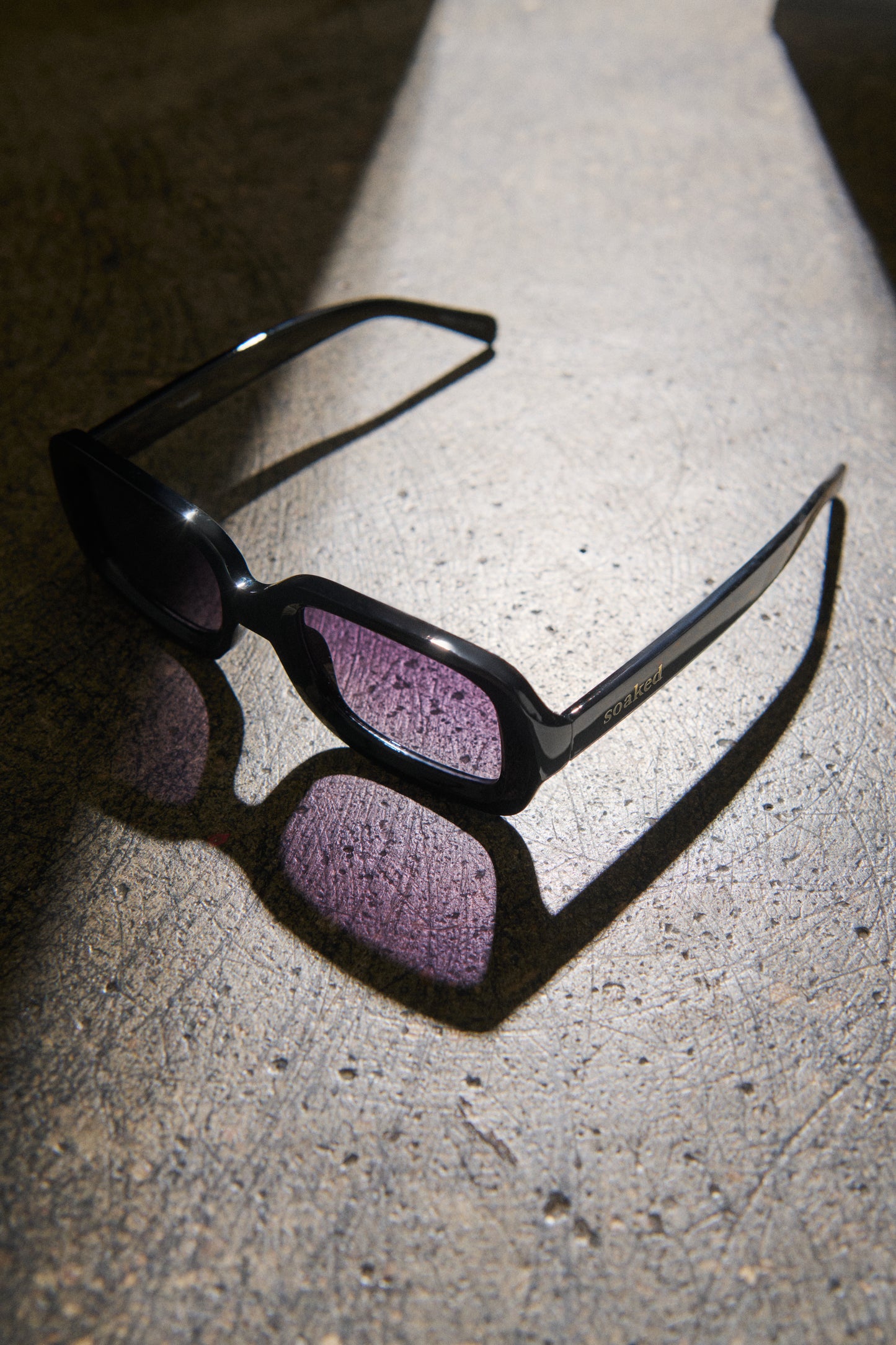 Black Sunglasses by Soaked in Luxury