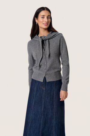 Molina Scarf Sweater by Soaked in Luxury Apparel Soaked In Luxury