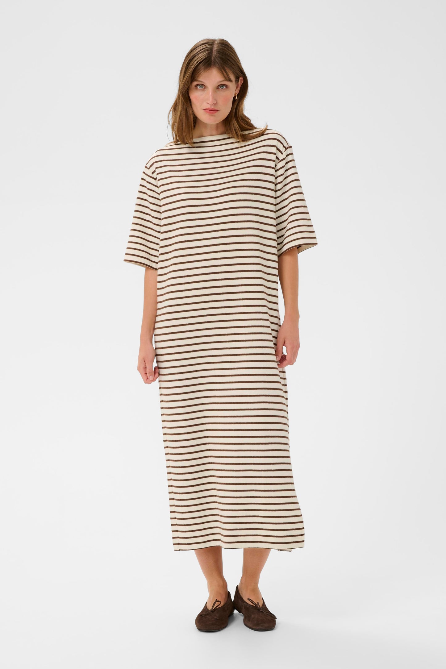 Ingina Boatneck Dress by Soaked in Luxury Dress Soaked In Luxury