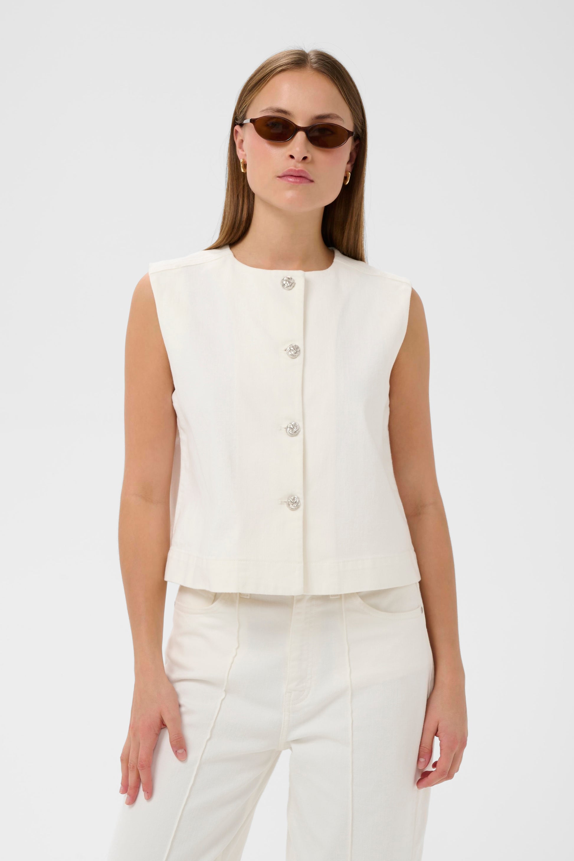 Rina Waistcoat by Soaked in Luxury Vest Soaked In Luxury