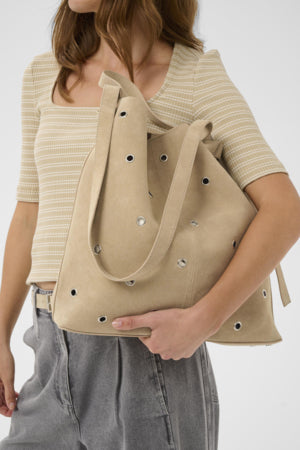 SLCalilje Eyelets Suede Bag Bags Soaked In Luxury