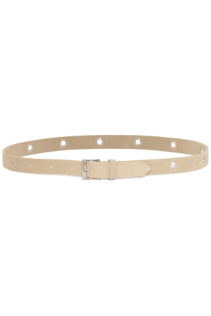Eyelets Suede Belt by Soaked
