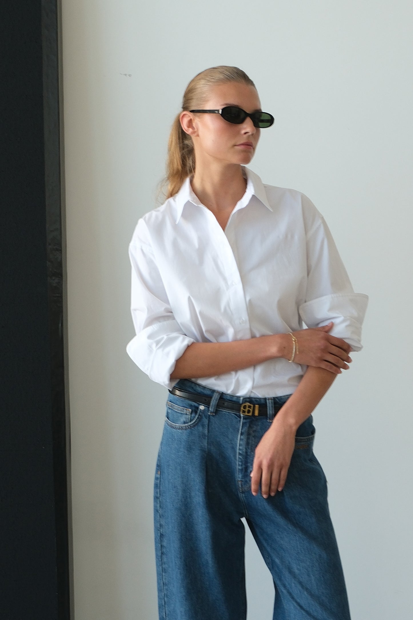Noelle Poplin Shirt by Soaked in Luxury