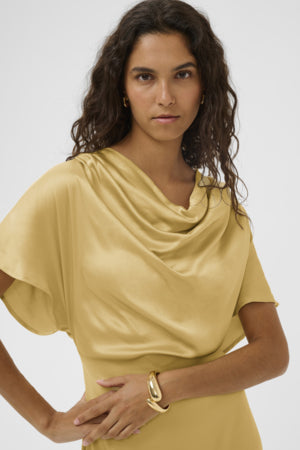 Evilia Dress by Soaked in Luxury Maxi Dress Soaked In Luxury Yellow