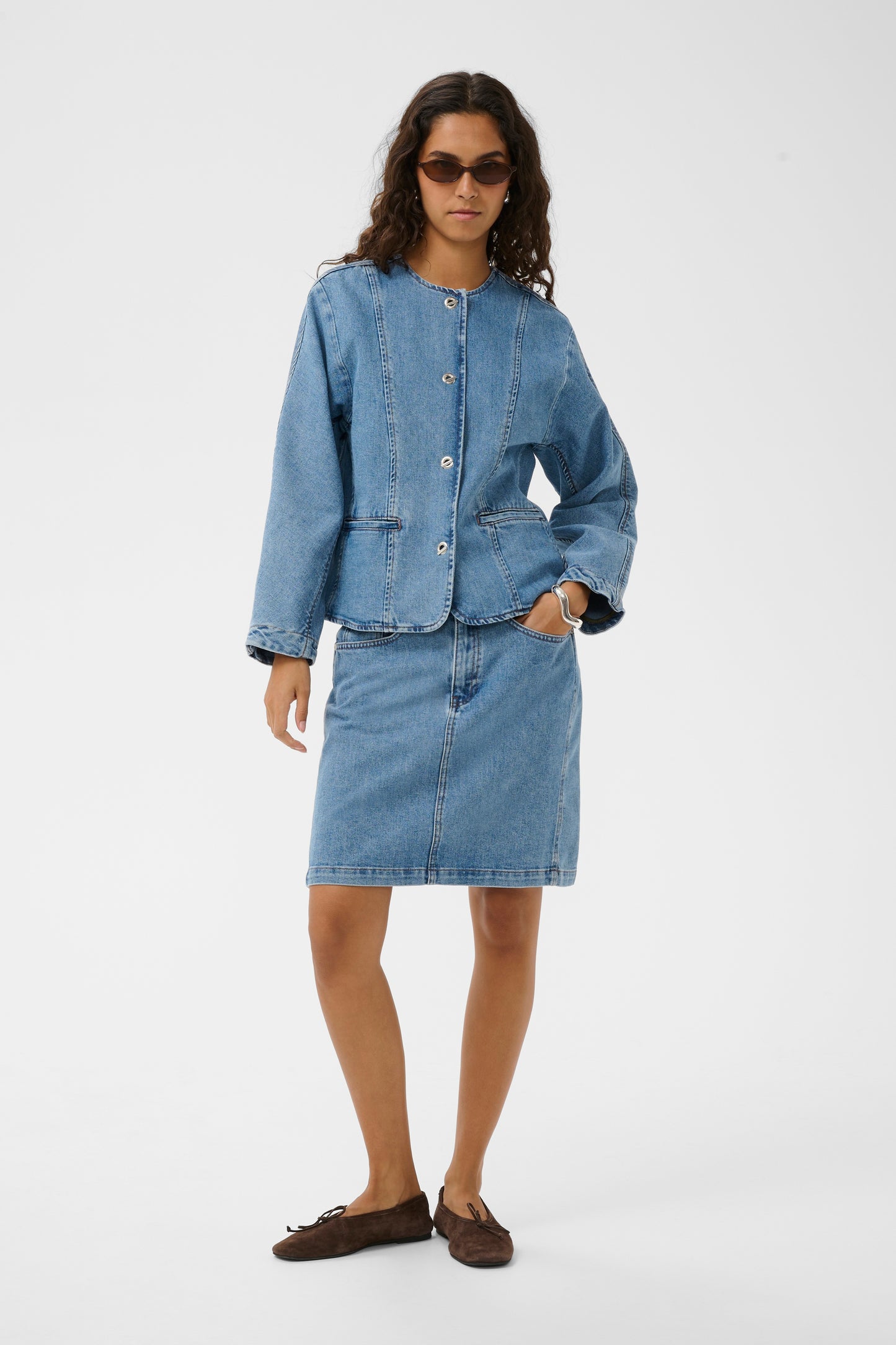 SLAdabella Denim Skirt by Soaked in Luxury