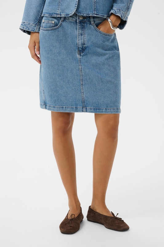 SLAdabella Denim Skirt by Soaked in Luxury