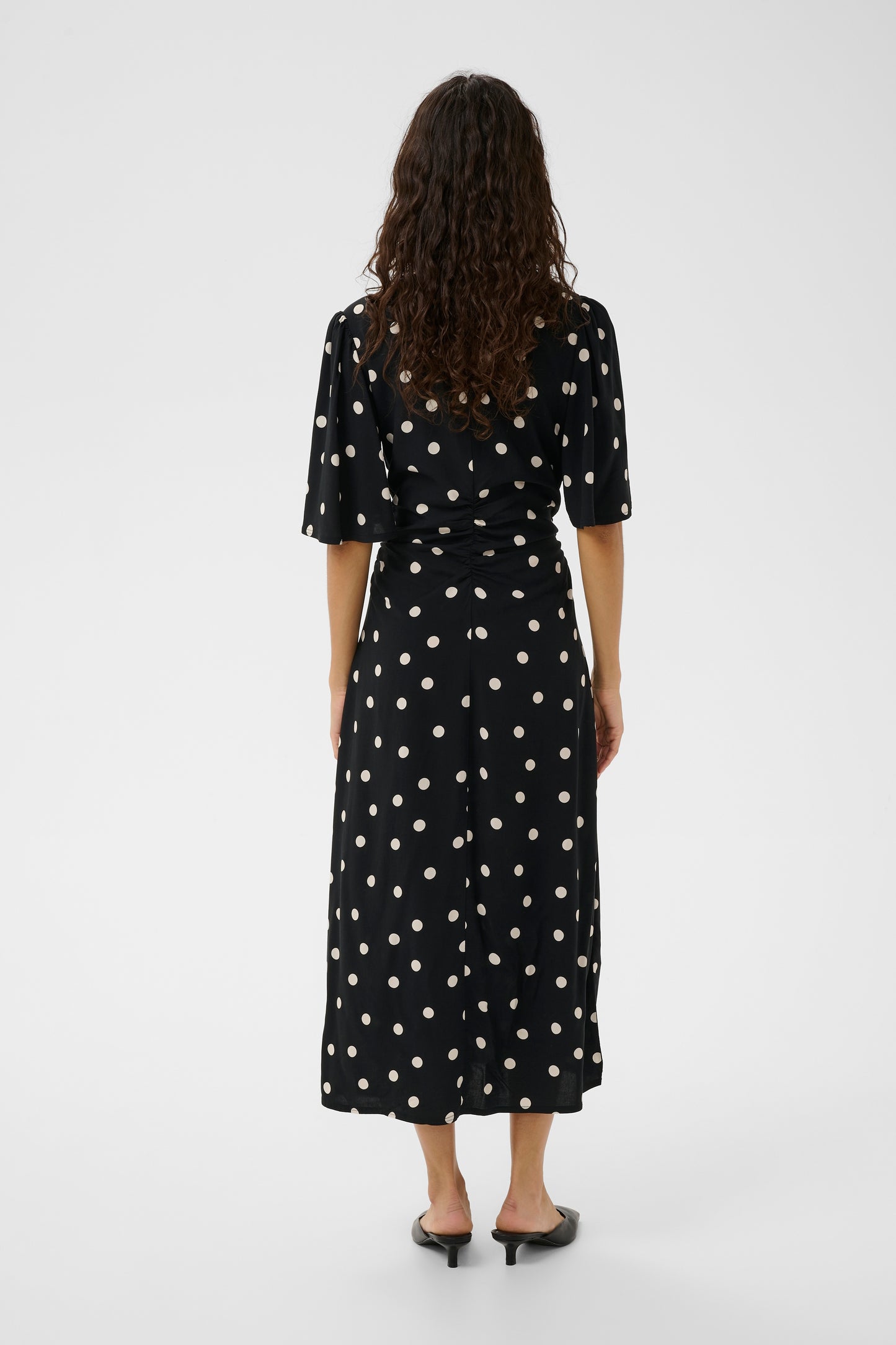 SLArjana Ruching Dress by Soaked in Luxury Dress Soaked In Luxury
