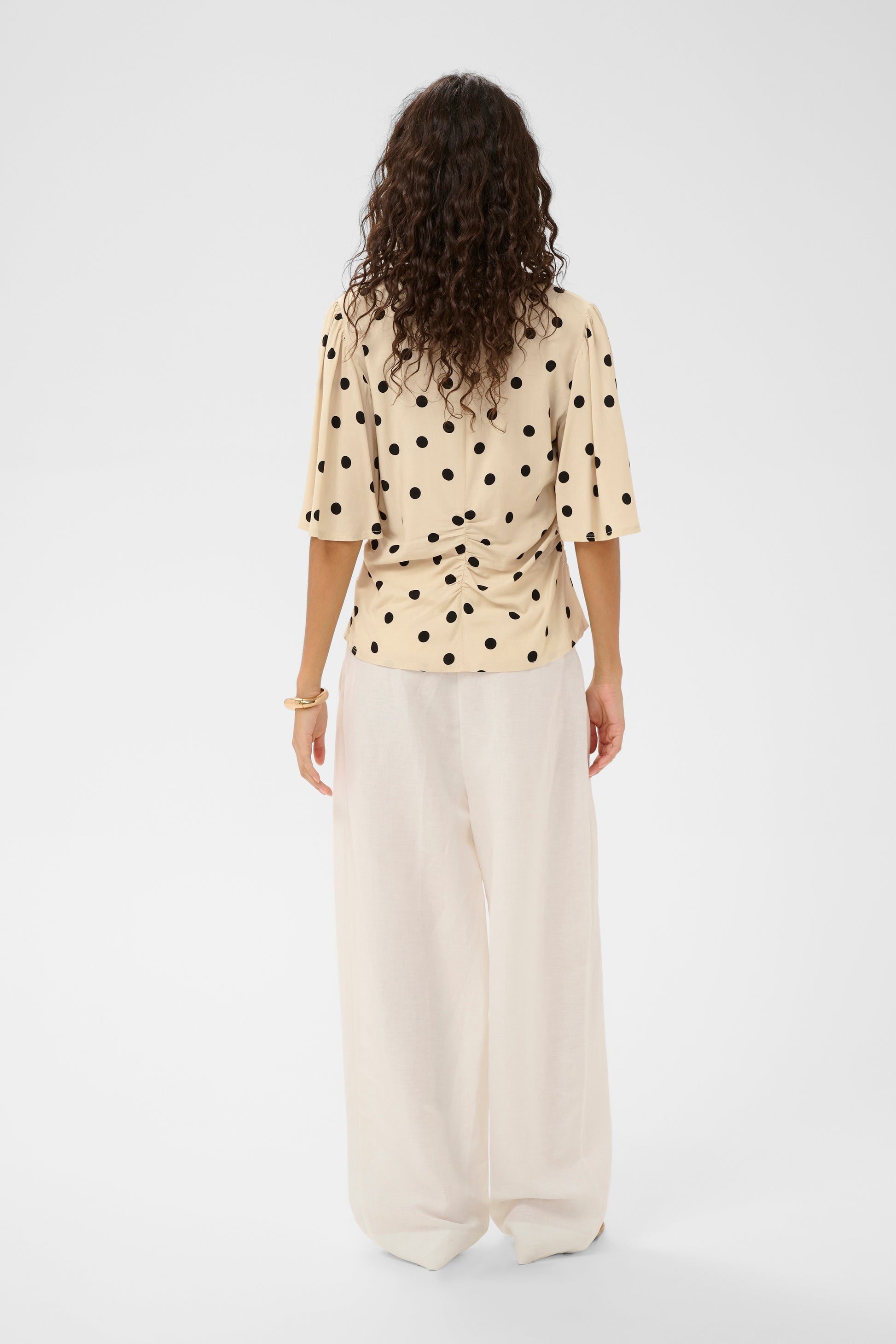 SLArjana Runching Blouse by Soaked in Luxury Tops Soaked In Luxury