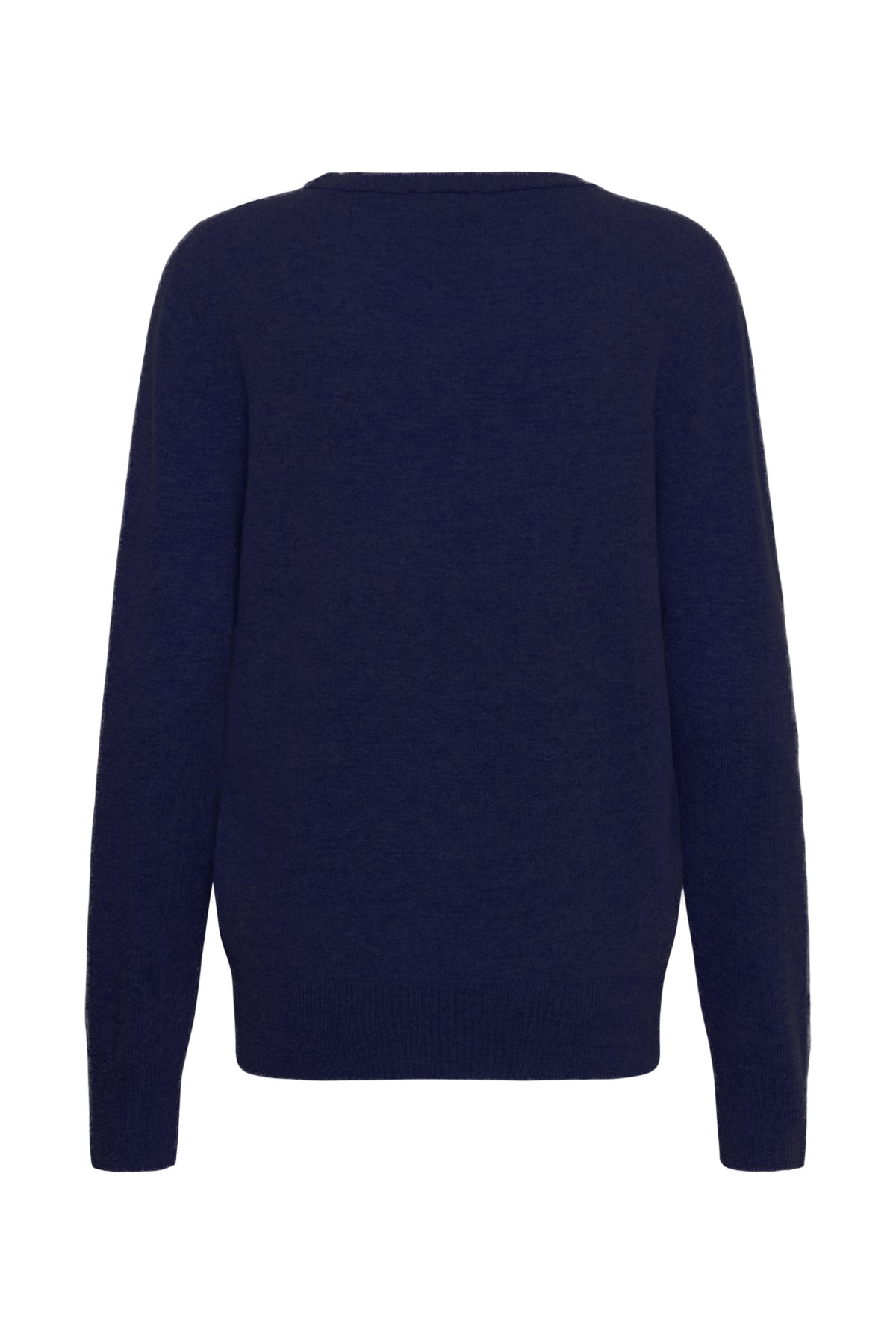 Sida Seamless Wool V-Neck Sweater by Soaked in Luxury
