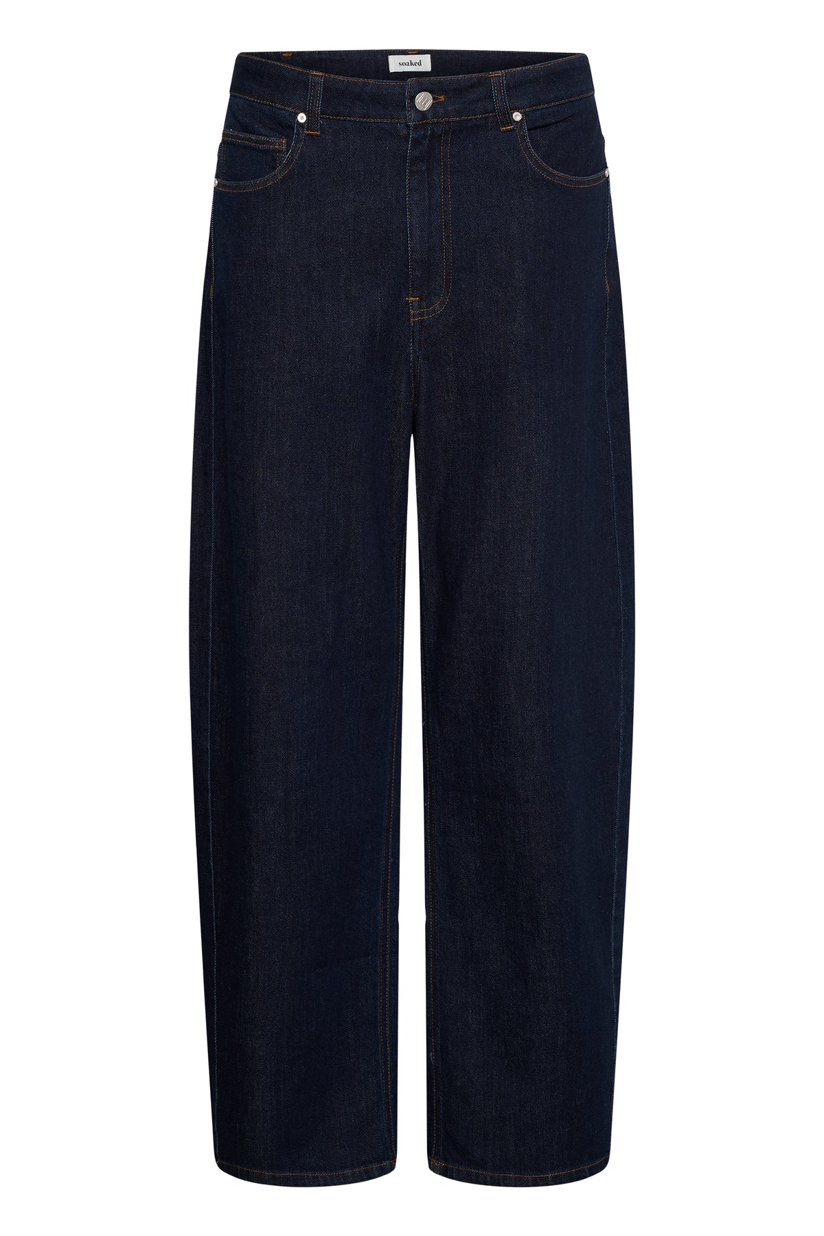 Sabino Relaxed Dark Blue Jeans by Soaked in Luxury Denims SOAKED IN LUXURY