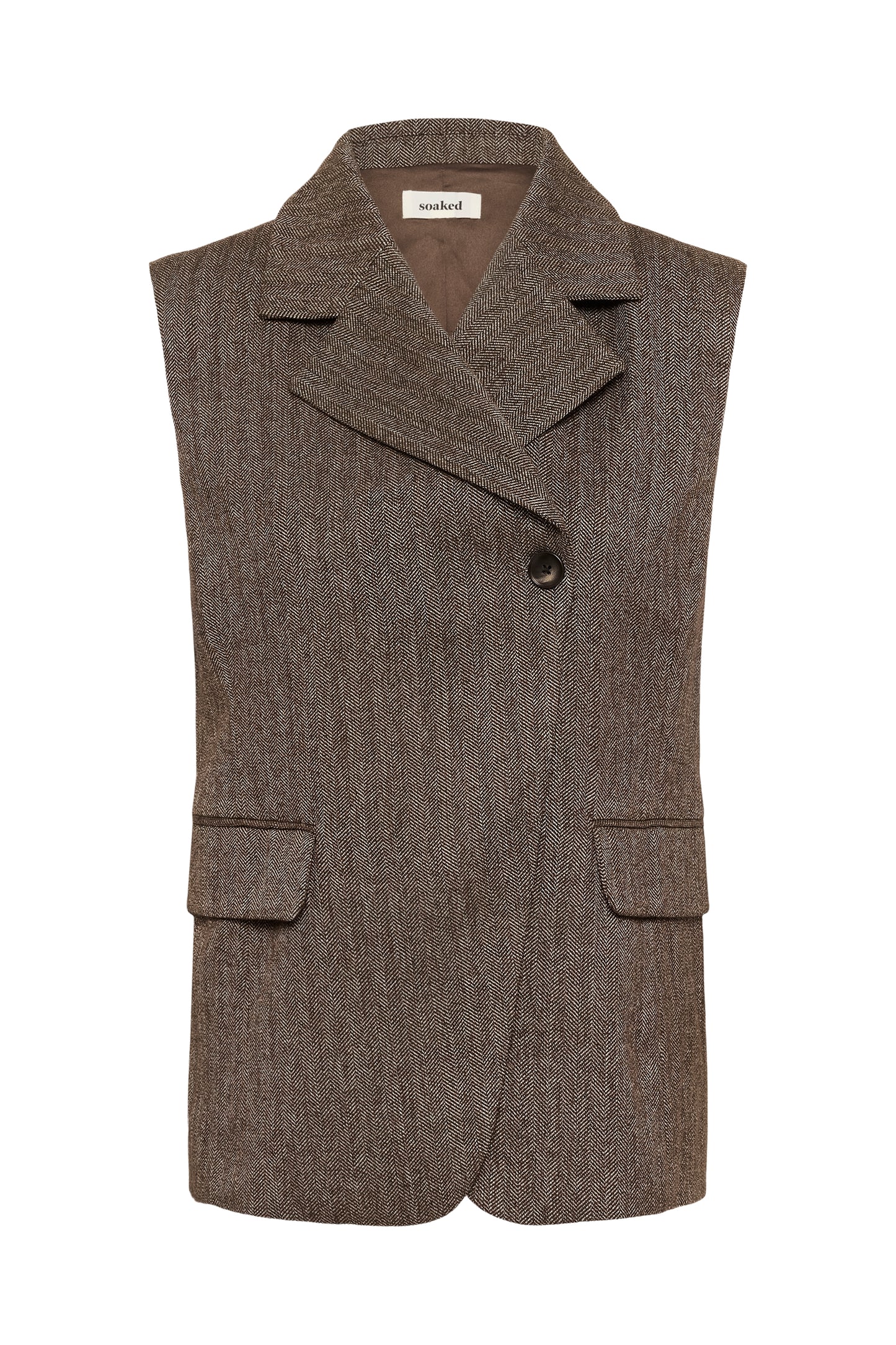 Kango Herringbone Waistcoat by Soaked in Luxury Suiting SOAKED IN LUXURY