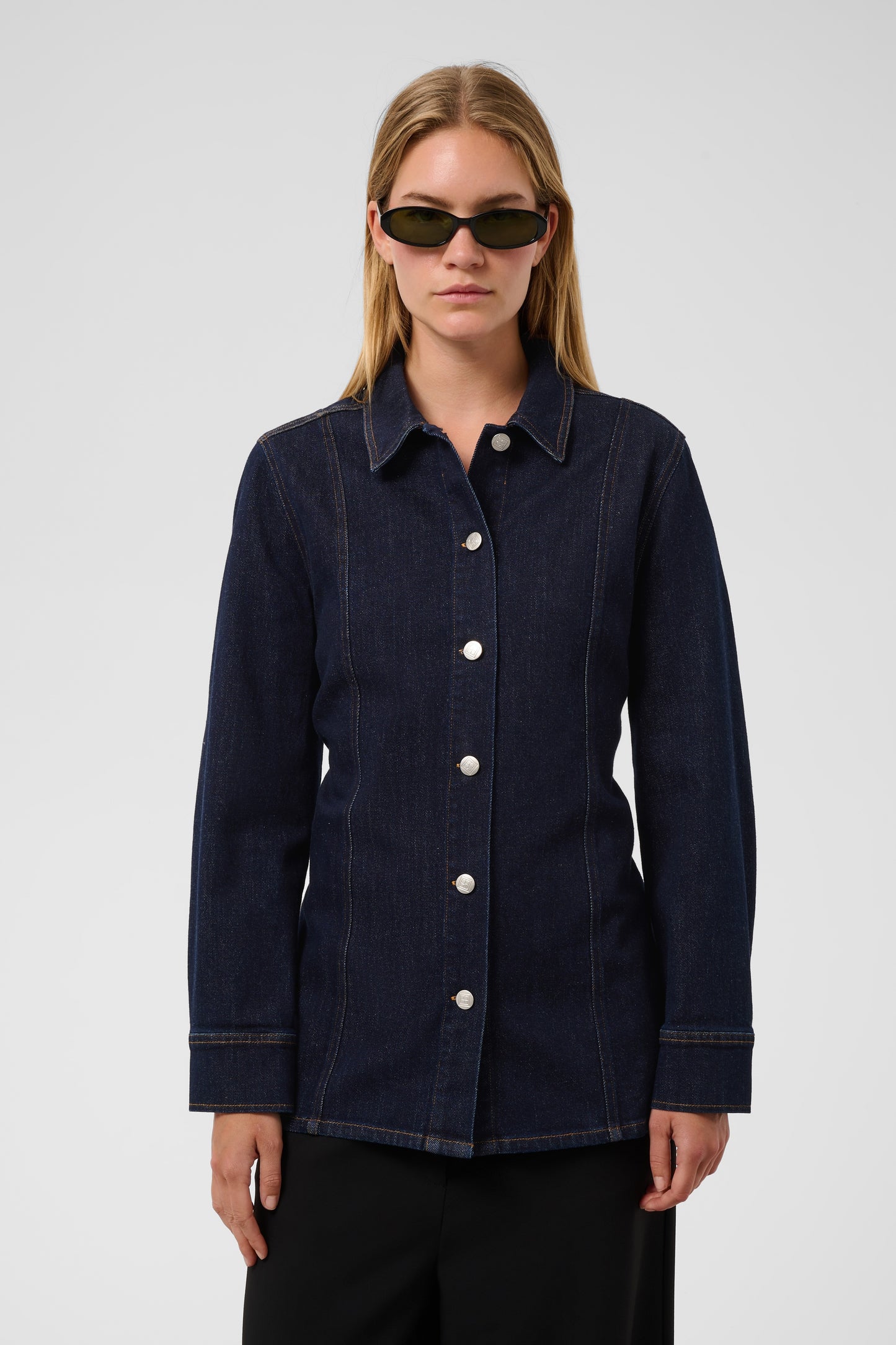 Sabino Tailored Denim Shirt by Soaked in Luxury