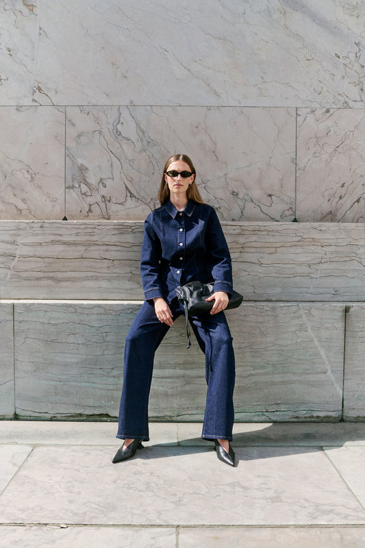 Sabino Tailored Denim Shirt by Soaked in Luxury