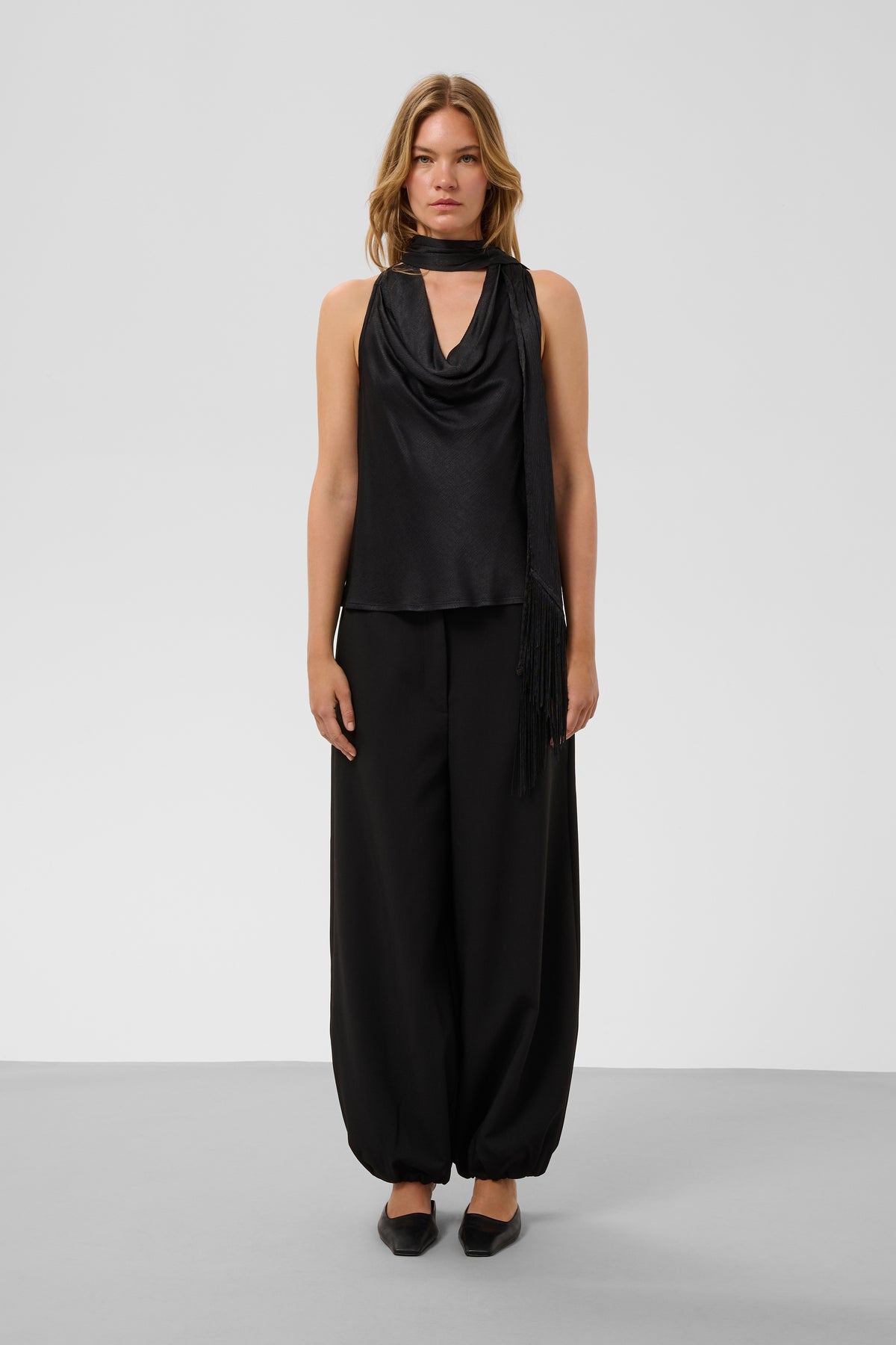 Mirabella Aragat Scarf Blouse by Soaked in Luxury
