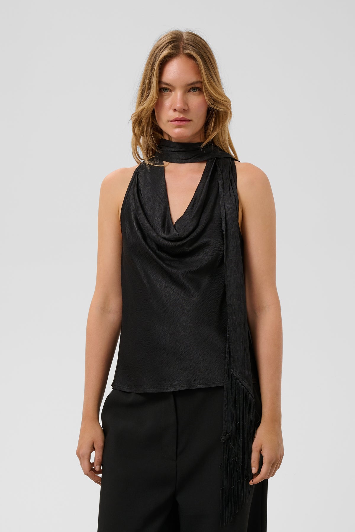Mirabella Aragat Scarf Blouse by Soaked in Luxury