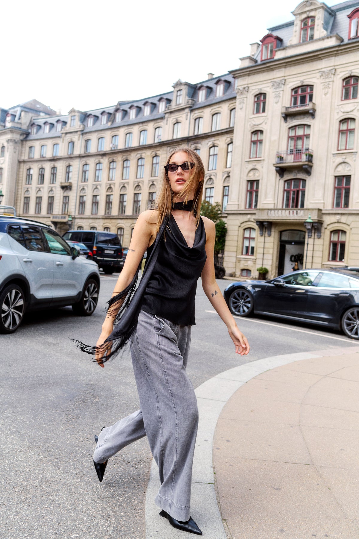 Mirabella Aragat Scarf Blouse by Soaked in Luxury