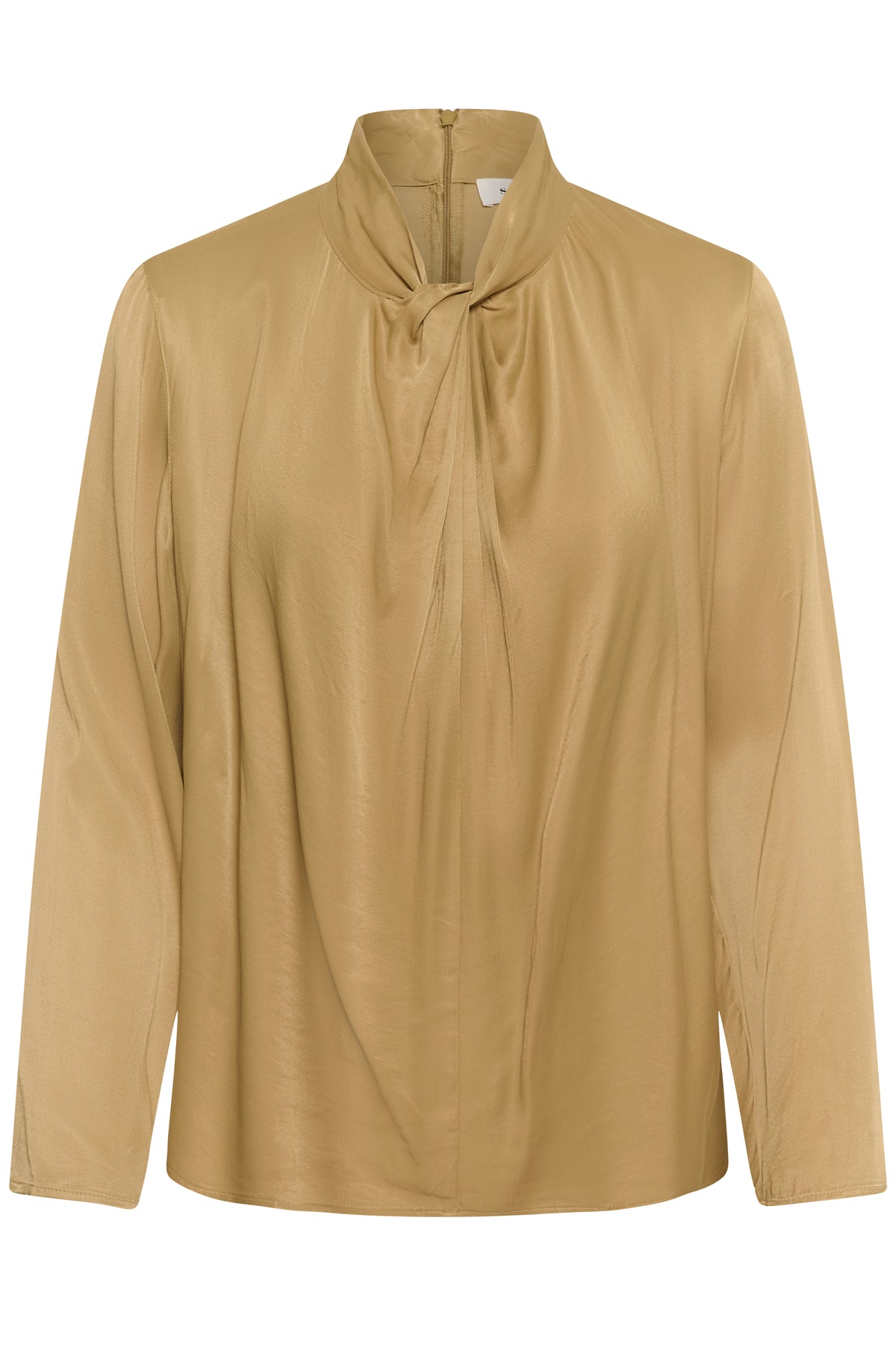 Nadeya Tie-Neck Blouse by Soaked in Luxury Tops SOAKED IN LUXURY