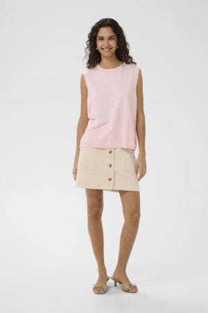 Mila Vest by Saint Tropez Knit Tops Saint Tropez